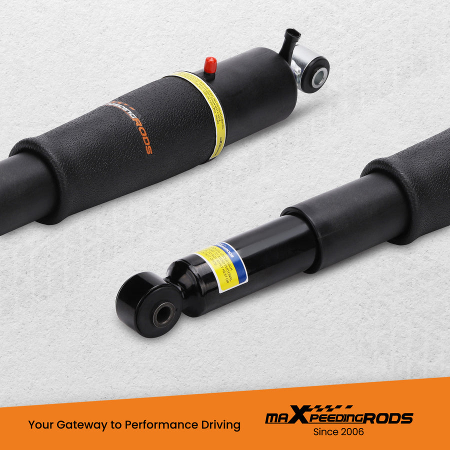Pair Rear Air Suspension Strut Shocks compatible for GMC Chevy Cadillac Escalade 2000-2013