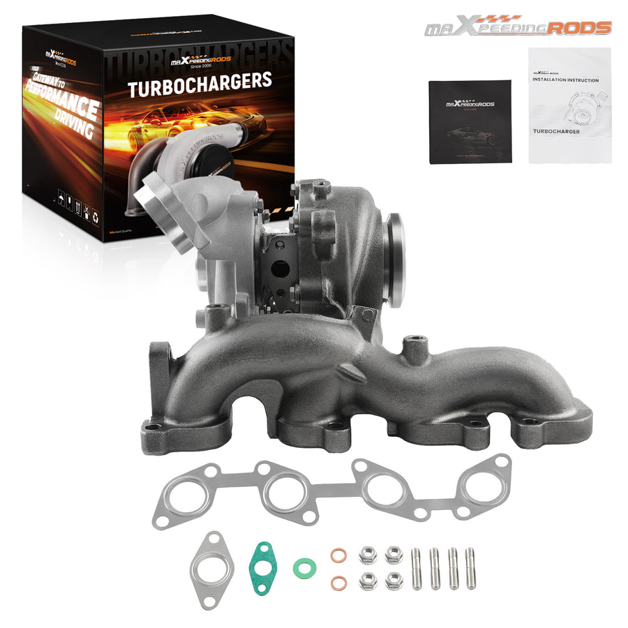 Turbo Turbocharger compatible for Audi A3 compatible for VW Beetle compatible for Golf Jetta 2.0L Diesel BV43 2010-2014