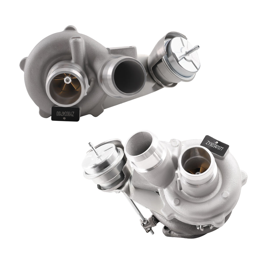 Pair Upgraded Billet Turbos compatible for Ford 3.5L F150 Ecoboost 2013 2014 2015 2016