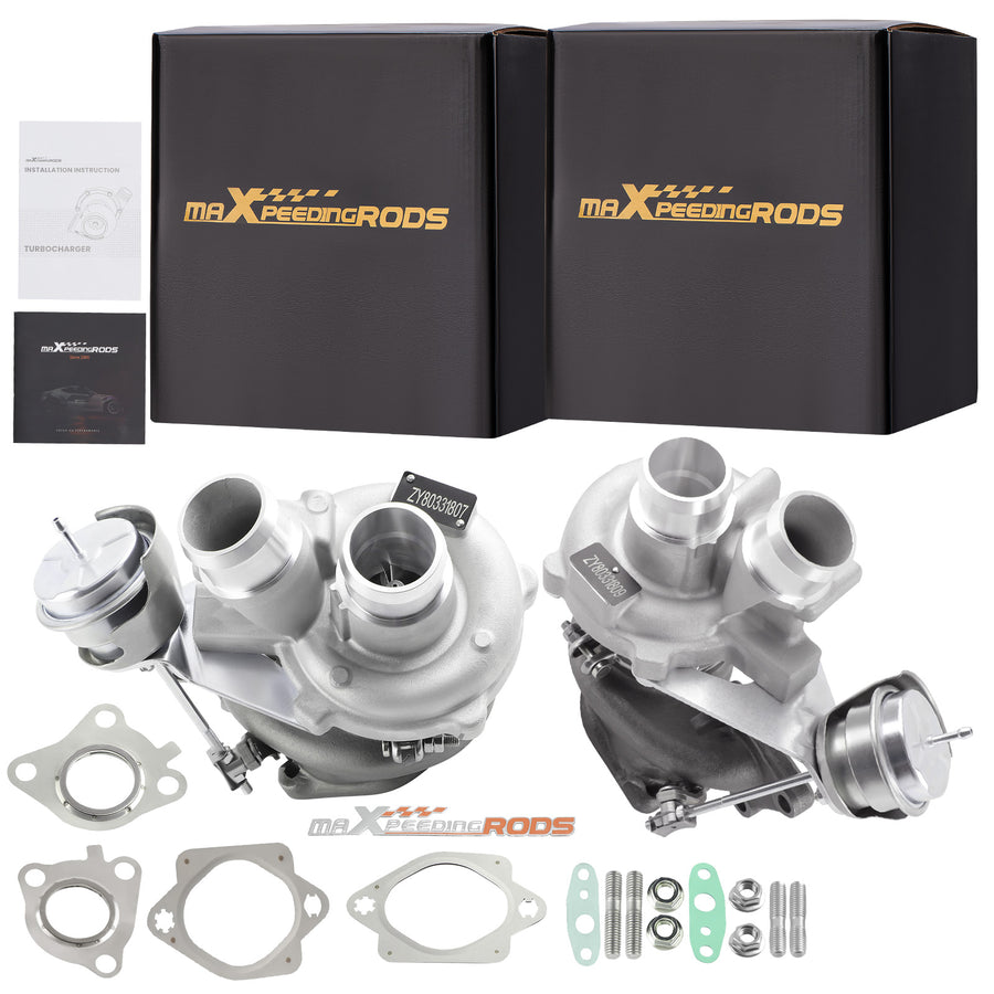 K03 Twin Turbo Turbocharger compatible for Ford 3.5L F150 compatible for Expedition 2013-2016 V6 Pickup