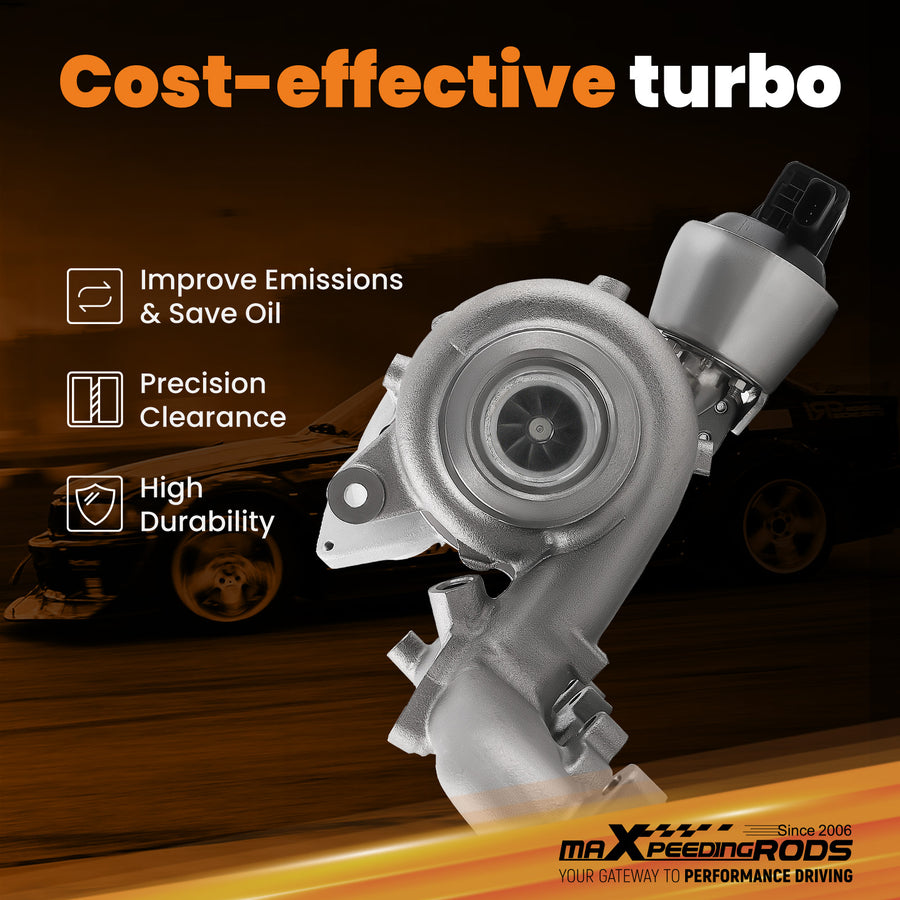 Turbo Turbocharger compatible for VW Passat compatible for Golf Audi Q3 2.0L CFFB CFJA Diesel 54409880036