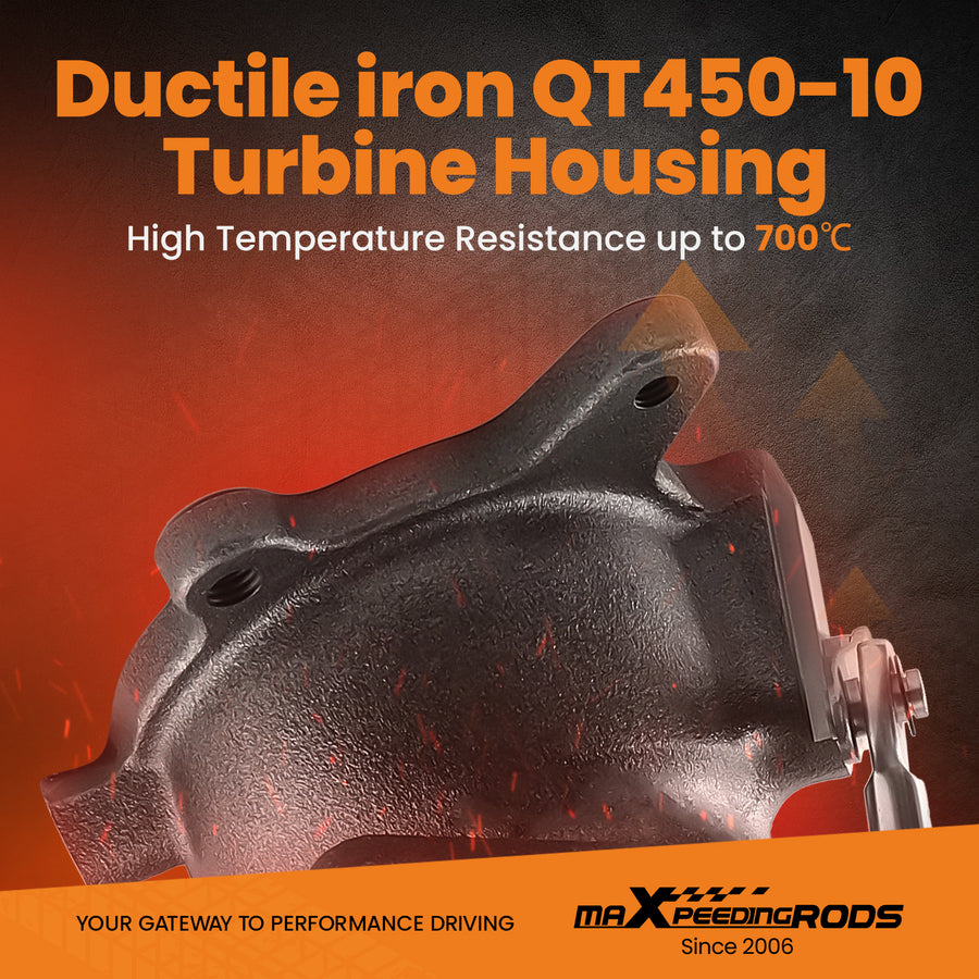 Turbo Turbocharger Left Side compatible for Lincoln MKS MKT compatible for Ford Explorer Taurus 3.5L 10-19