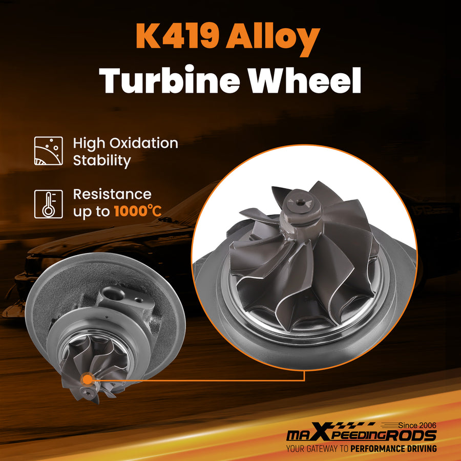 Billet Turbo Cartridge compatible for Ford Mustang 2.3L Ecoboost 2015-2021 Turbocharger
