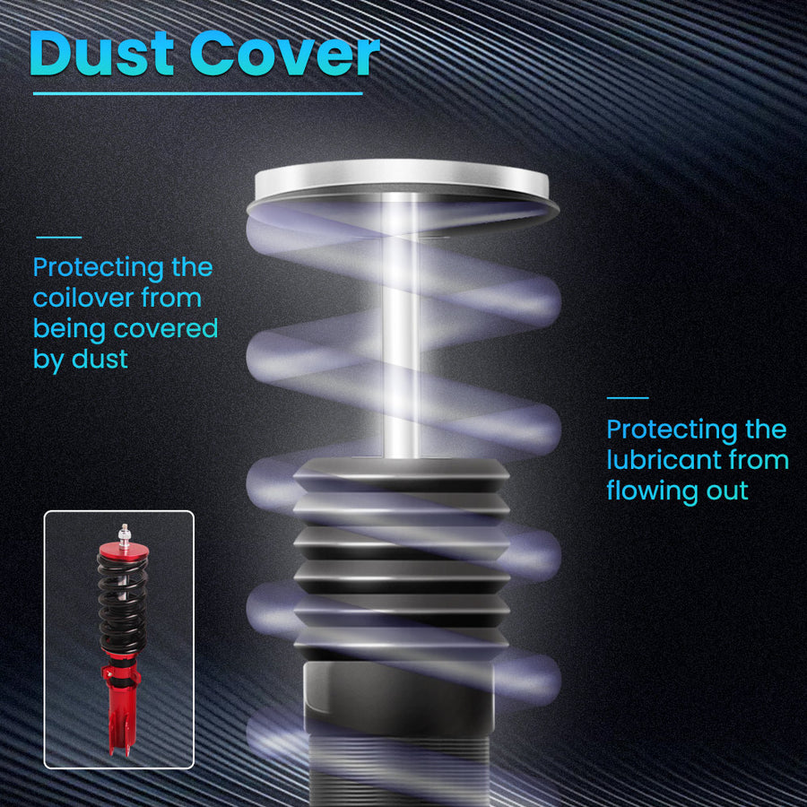 Compatible for Toyota Celica 2000-06 24 Ways Adj. Damper Coilovers Suspension Kit Shock Struts Absorbers lowering kit