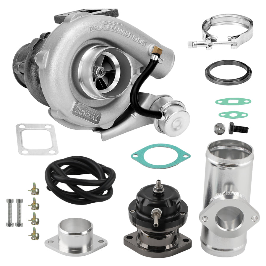 Turbo T04e Turbocharger Blow Off Valve BOV KIT for 1.5L-2.5L4 / 6 CYL