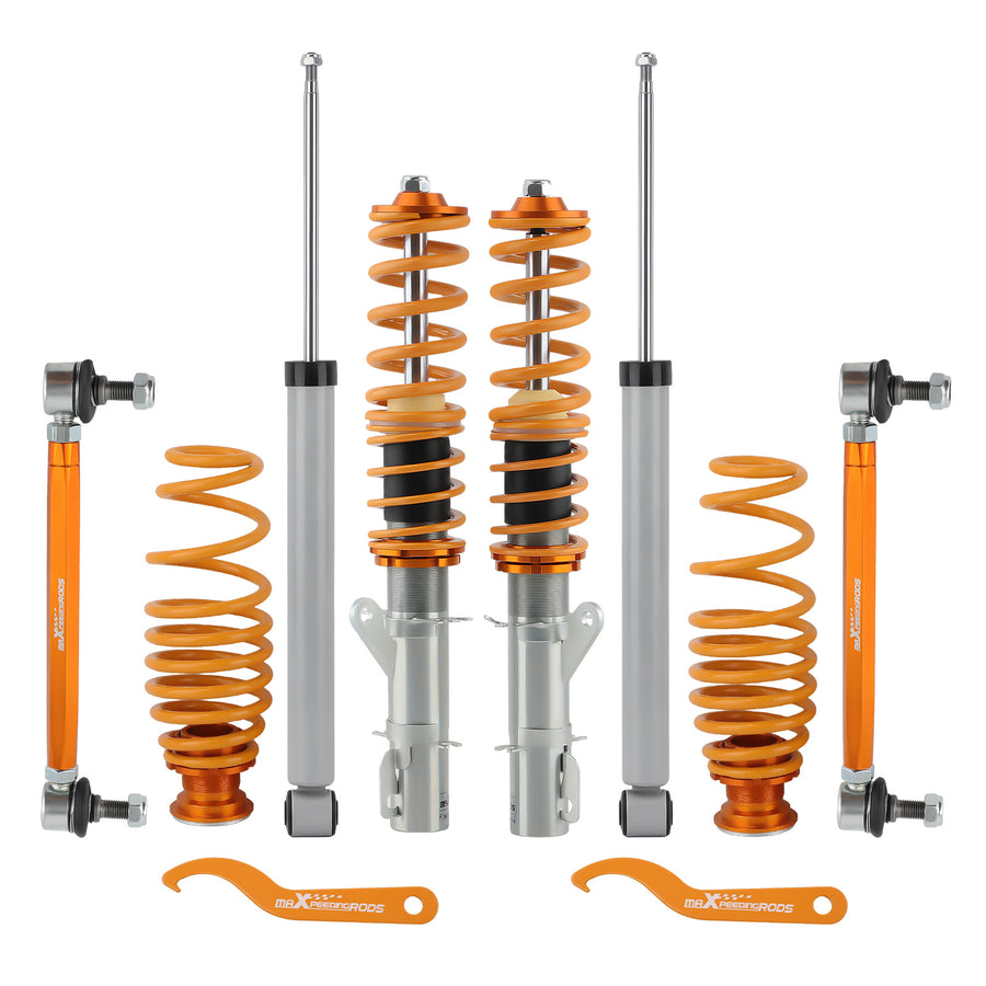 Compatible for Audi TT compatible for FWD 98-06 - MK1 - Height Adjustable Coilovers Shocks