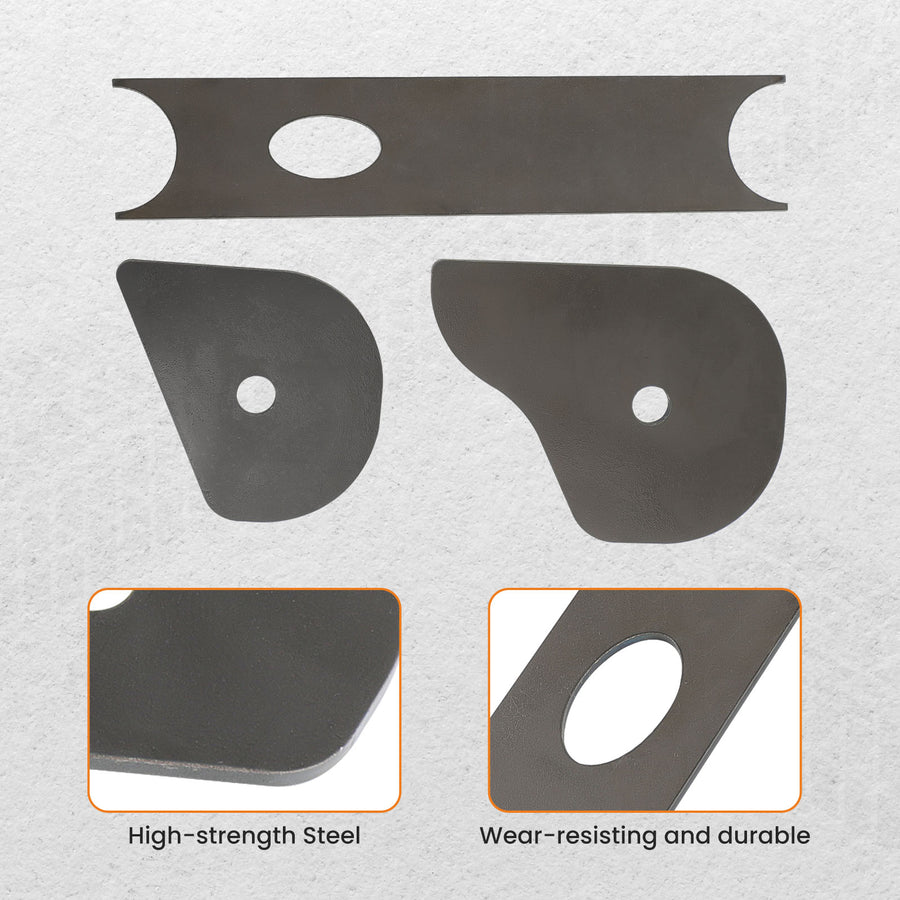 Rear Upper Trailing Arm Mount Repair Kit compatible for Chevy Trailblazer compatible for GMC Envoy