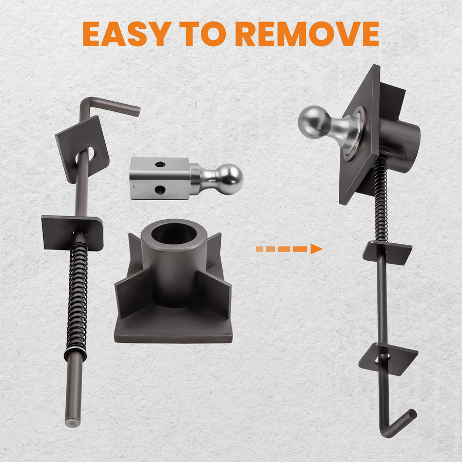 Aftermarket Compatible for GNRK1500 Gooseneck Trailer Hitch For Chassis