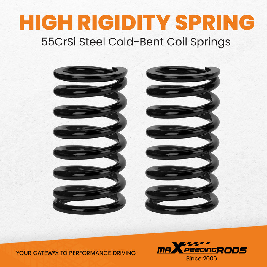 Air to Coil Coilovers ShocksSprings Conversion Kits compatible for BMW X5 E53 2000-2006