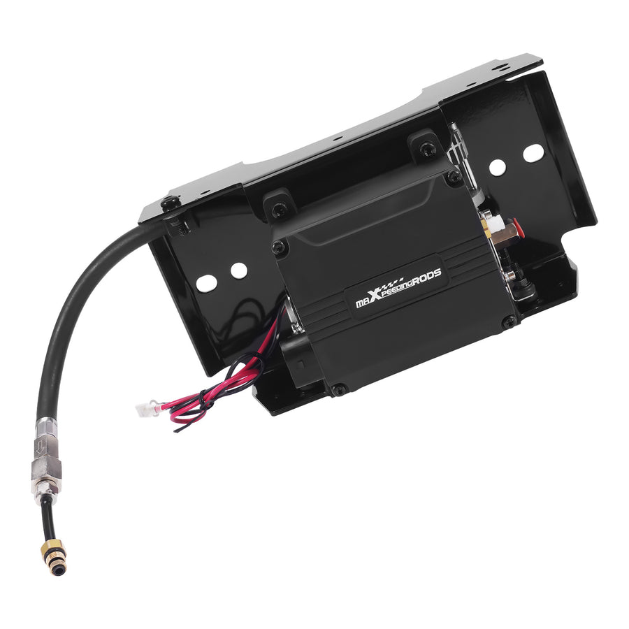 Wireless Air Shock Compressor Kit + Air Springs compatible for Ford E33 Motorhome 1992-1996
