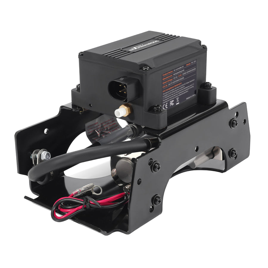 Wireless Air Shock Compressor Kit + Air Springs compatible for Ford E33 Motorhome 1992-1996
