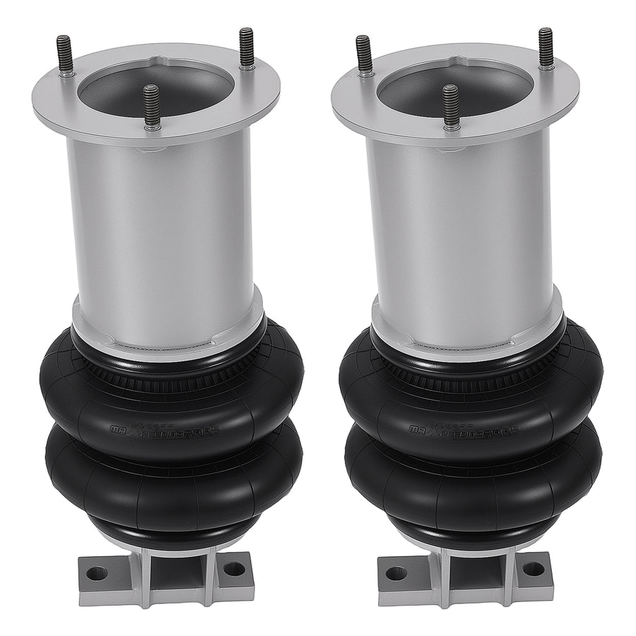 Front 2x Air Spring Bags Mounting Brackets compatible for Chevy Silverado 1500 2007–2018