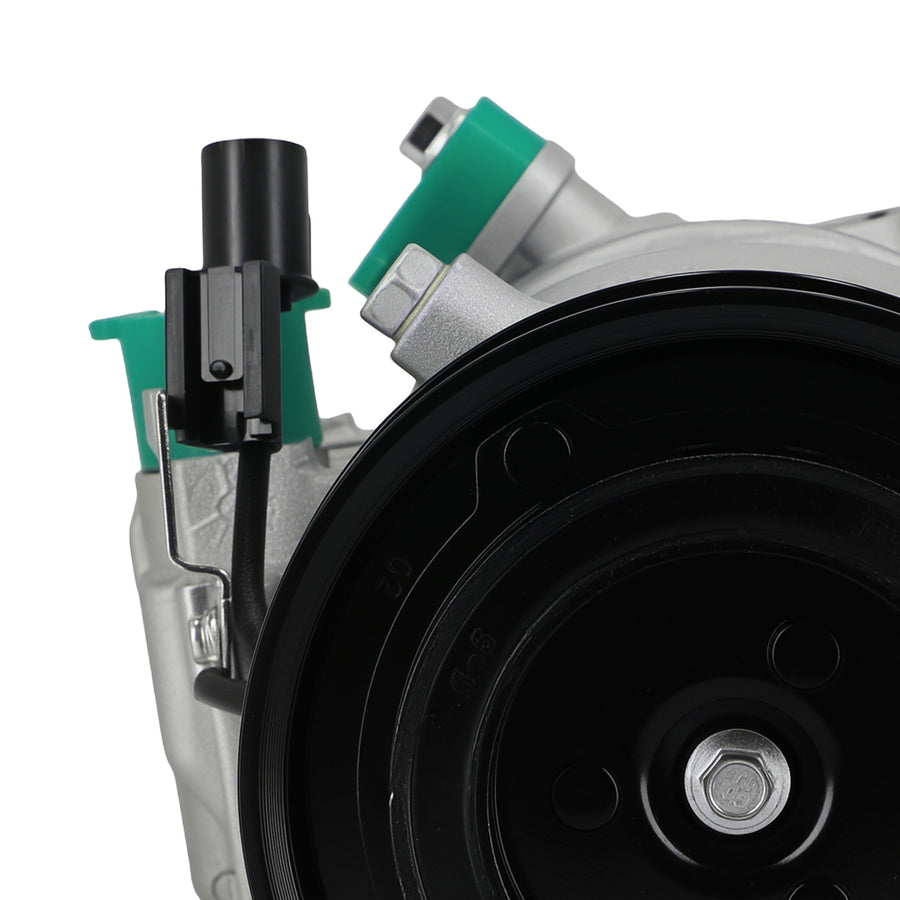 Compatible for AC A/C Compressor w/ Clutch compatible for Hyundai Sonata 2.4L 3.3L 2006 2007 2008 CO10916C