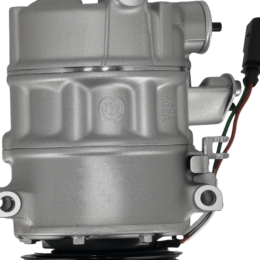 A/C Compressor w/ 6-Groove compatible for Volkswagen Jetta Passat 2016-2018 Beetle L4 2017