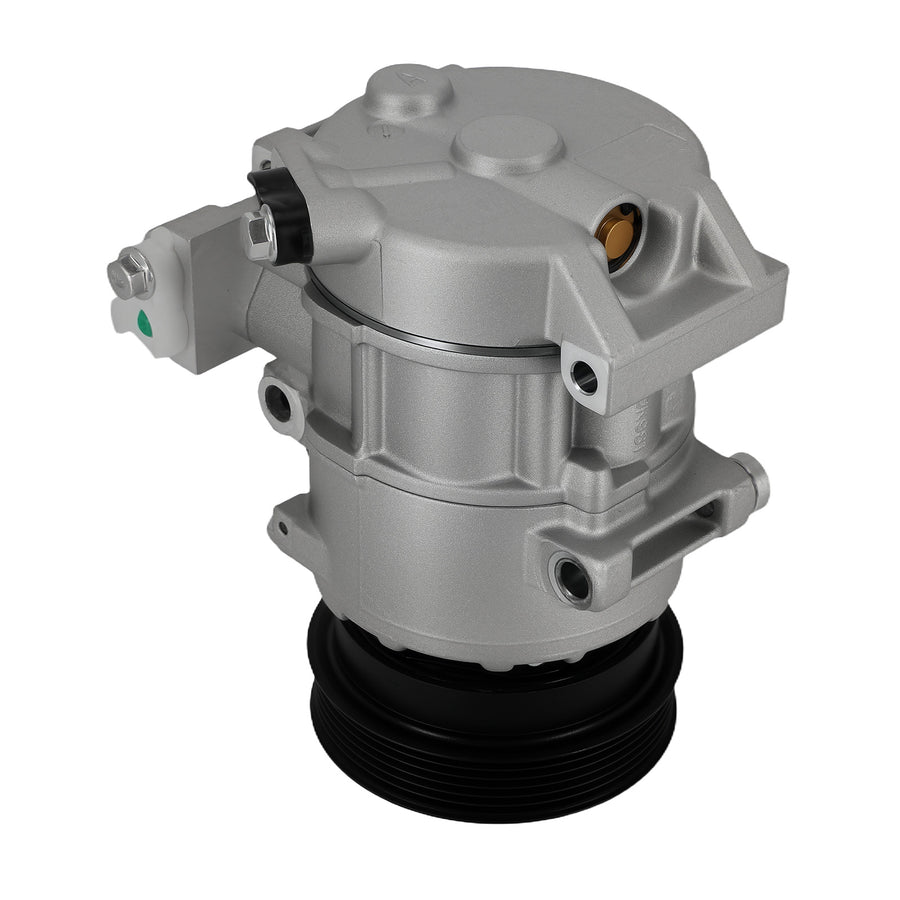 Compatible for AC A/C Compressor w/ 6-Groove Pulley compatible for Kia Forte 10-13 Forte5 12-13 CO11090C