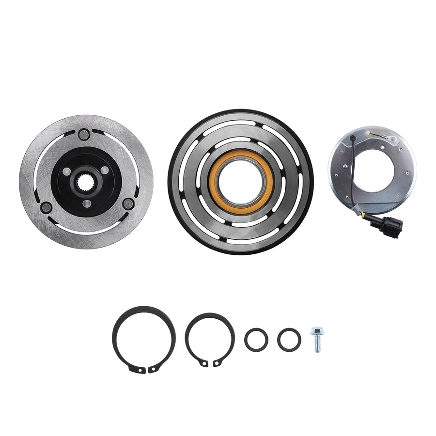 A/C compatible for AC Compressor Clutch Kit compatible for Nissan Cube compatible for Nissan Versa 1.8L 2007-2012