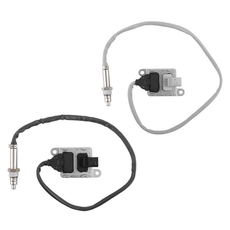 2x InletOutlet Nox Sensor compatible for Detroit DD13 DD15 DD16 Engine 0101532228