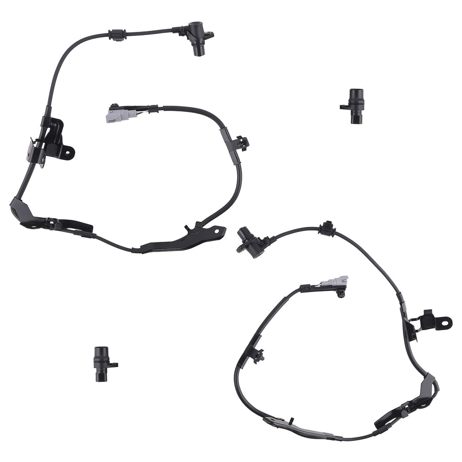 4Pcs ABS Wheel Speed Sensor FrontRear compatible for Toyota Tundra 2000-2006 3.44.7