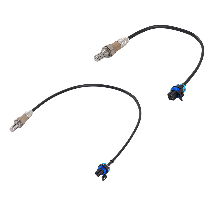 2x Up+Down Oxygen Sensor compatible for Buick Allure V8 5.3L 2008-2009 Upstream Downstream