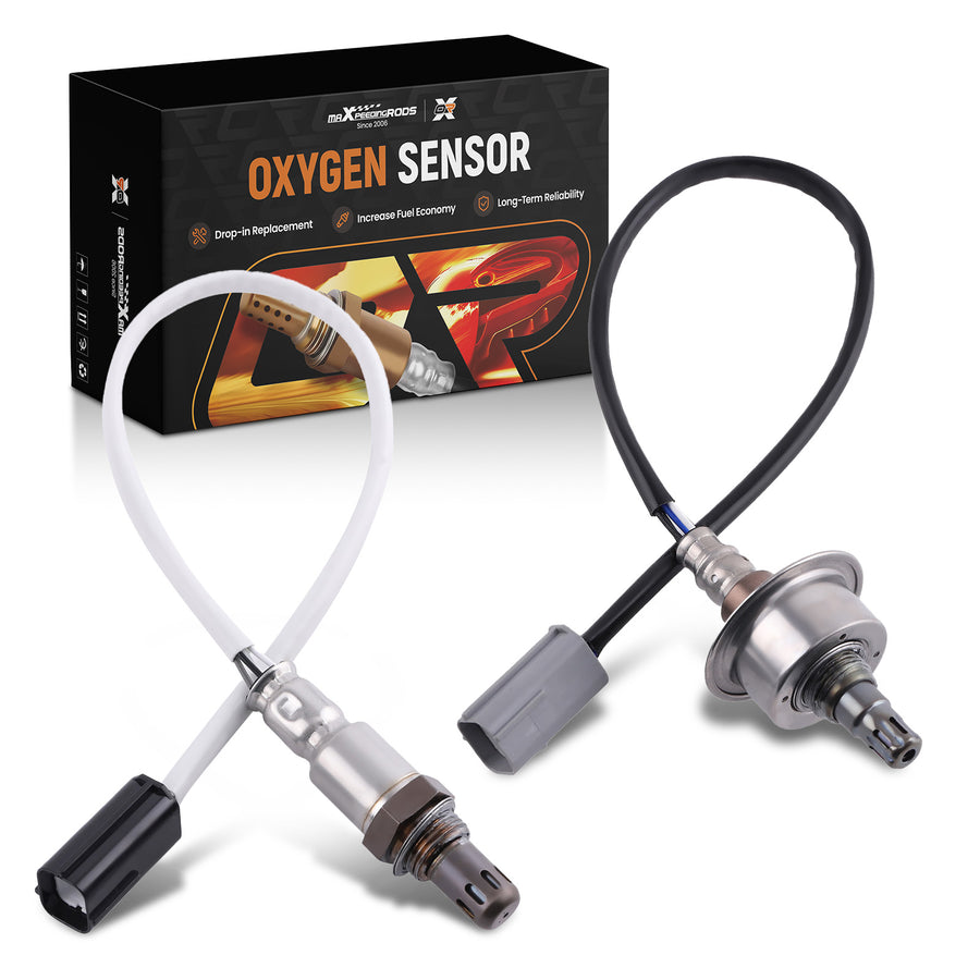 2PCS Up Down Oxygen O2 Sensor compatible for Nissan Sentra 2.0 2.5L Versa 1.8L Altima 2007