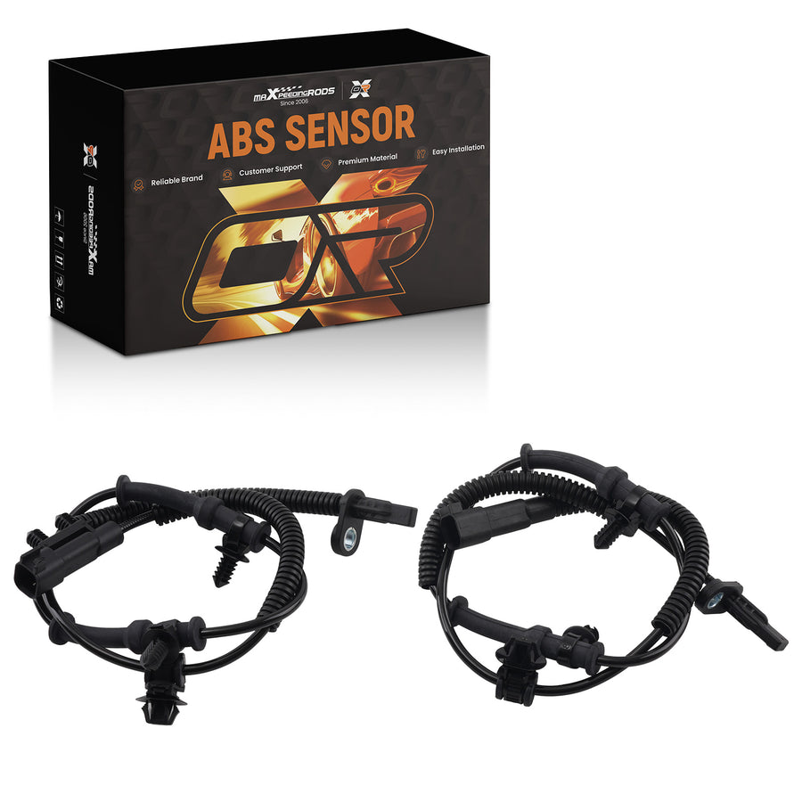 2Pcs ABS Wheel Speed Sensor compatible for JEEP GRAND CHEROKEE Rear 2011-2018 5154230AE