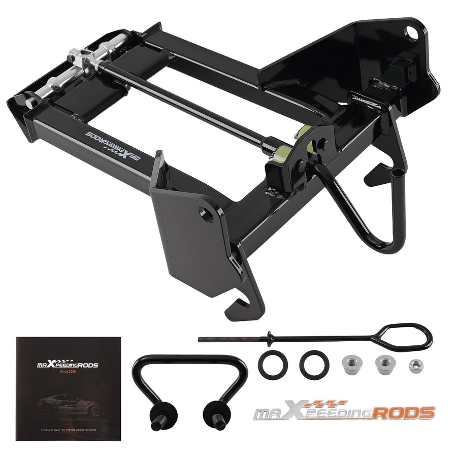ATV Plow Mount compatible for Polaris Sportsman 570 EPS 2014-2023 Steel Black Powder