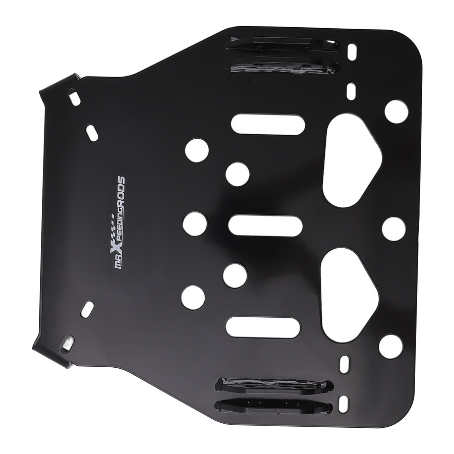ATV Black Plow Mount compatible for Yamaha Grizzly 660 700 2002-2024 Steel Frame