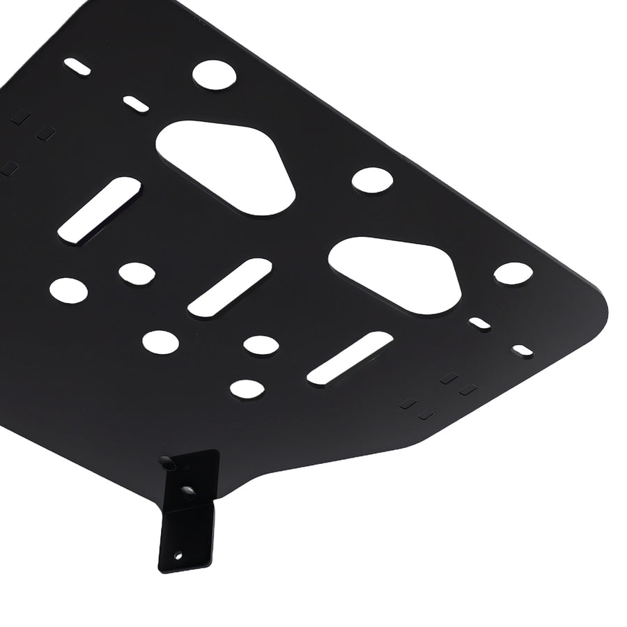 ATV Black Plow Mount compatible for Yamaha Grizzly 660 700 2002-2024 Steel Frame