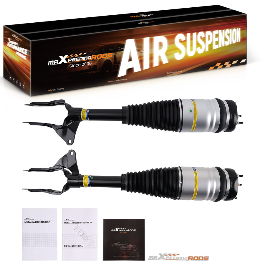 Front L+R Air Suspension Shock Struts compatible for Jeep Grand Cherokee Overland compatible for SRT 16-22