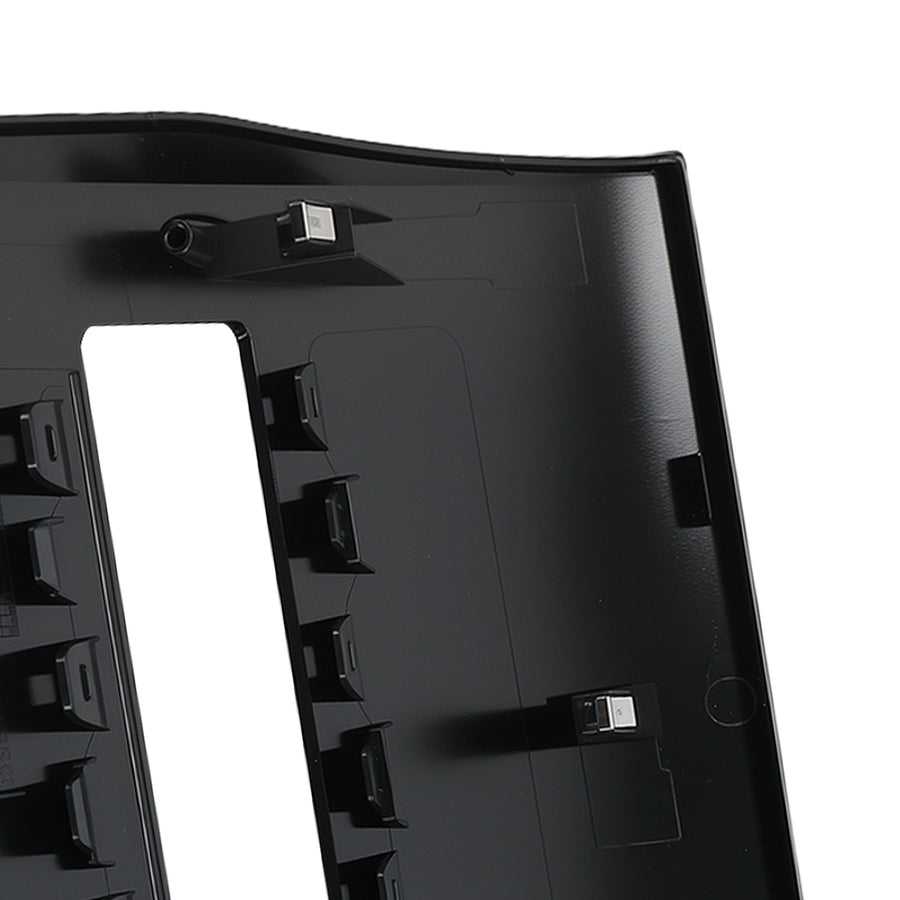 Black Centre Air compatible for Vent Bezel Trim compatible for Nissan Versa 1.6L 1.8L 2007-2012 68414ED50C