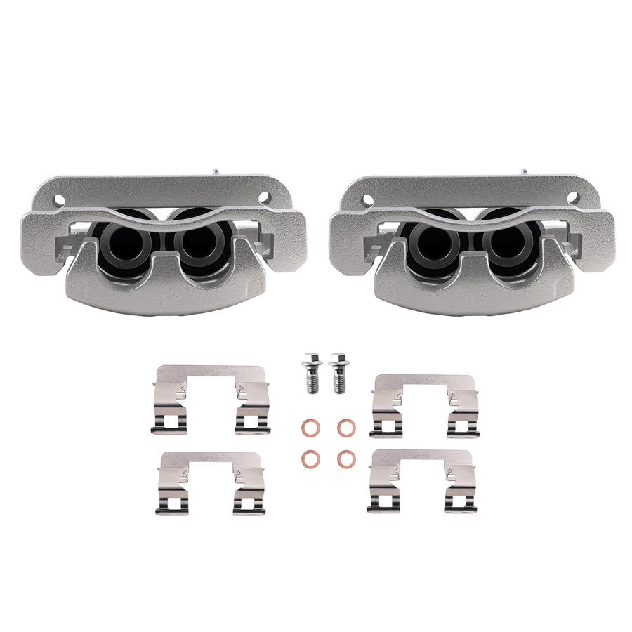 Front Driver/Passenger Brake Caliper w/ Bracket compatible for Cadillac Escalade 2008-2020