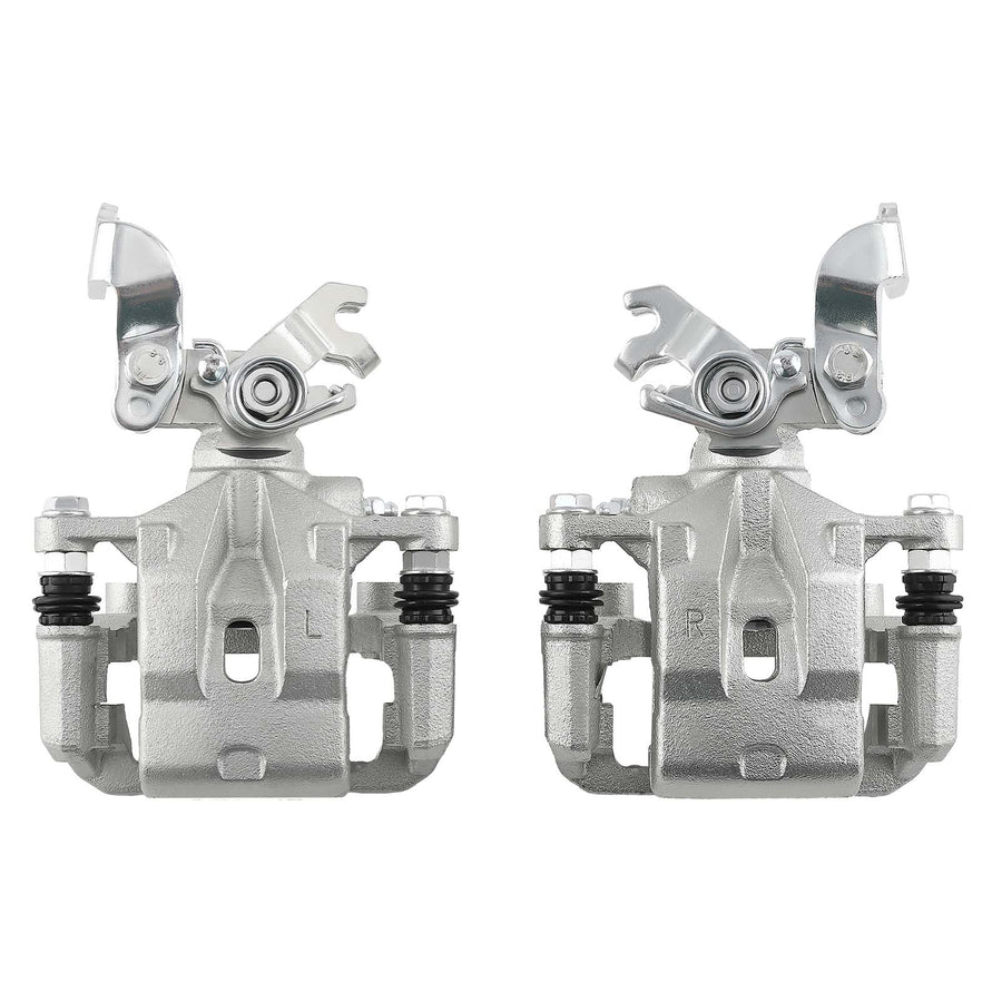 Brake Calipers Rear w/ Bracket Pair compatible for Lincoln MKZ 2007-2012 All Engine 18B5003