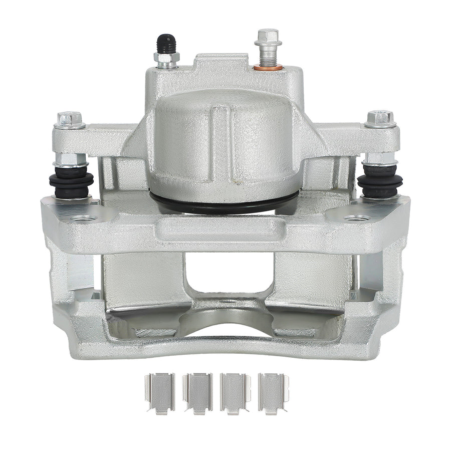 Front Side Brake Caliper w/ Bracket compatible for Dodge Nitro compatible for Jeep Liberty compatible for Wrangler 07-12