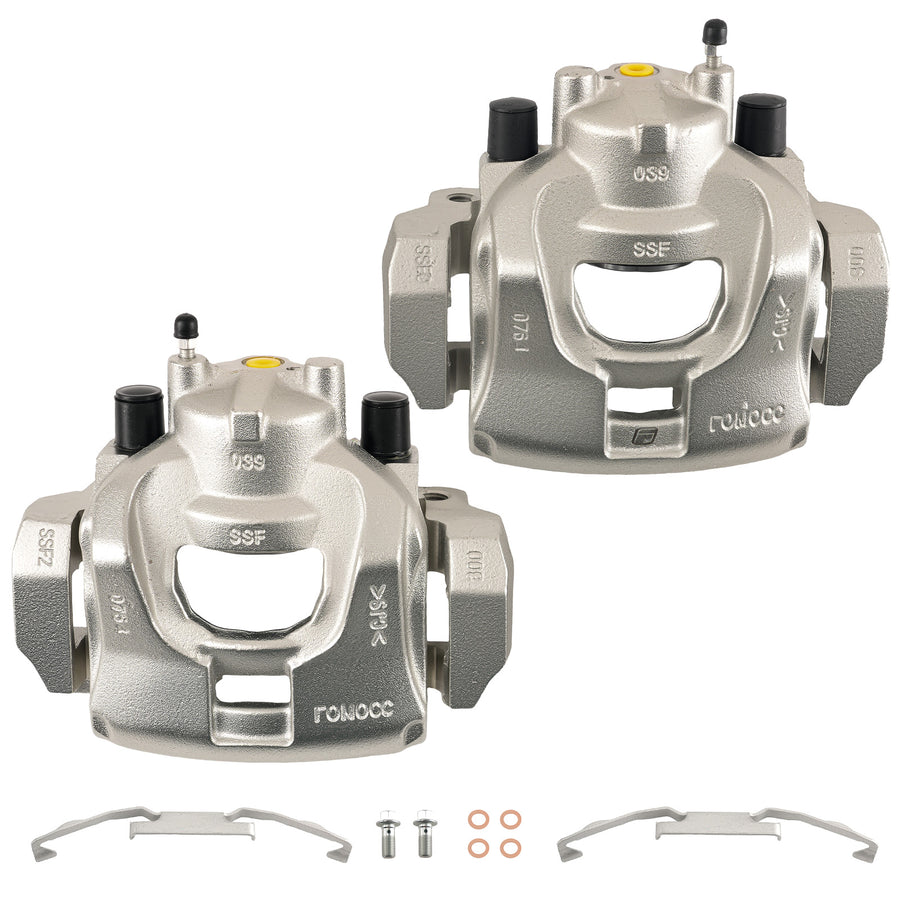Front Left Right Brake Calipers Pair compatible for Ford Fusion compatible for Lincoln MKZ 2013-20 18B5474