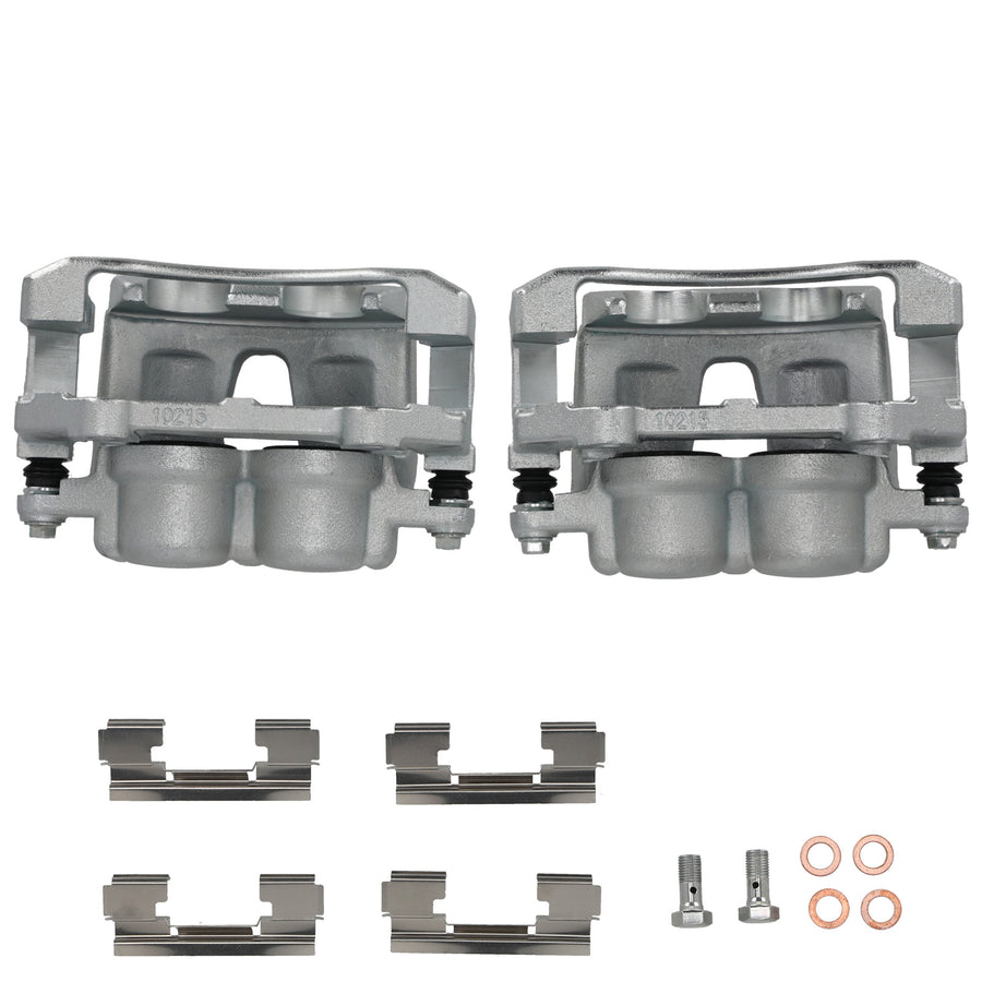 Front Disc Brake Caliper compatible for Jeep Commander 2006-2010 18-B4991 18-B4990