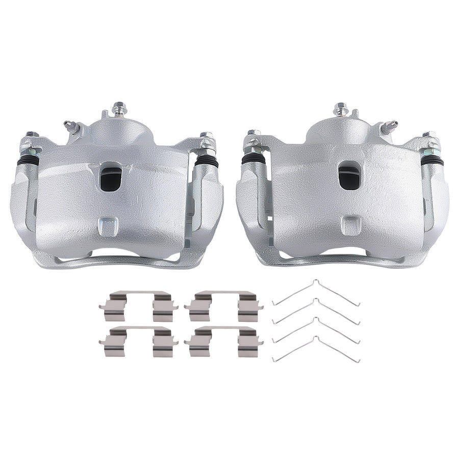 2x Pair Front Disc Brake Calipers compatible for Honda CR-V 2002-04 Element 2003-11 19B2663