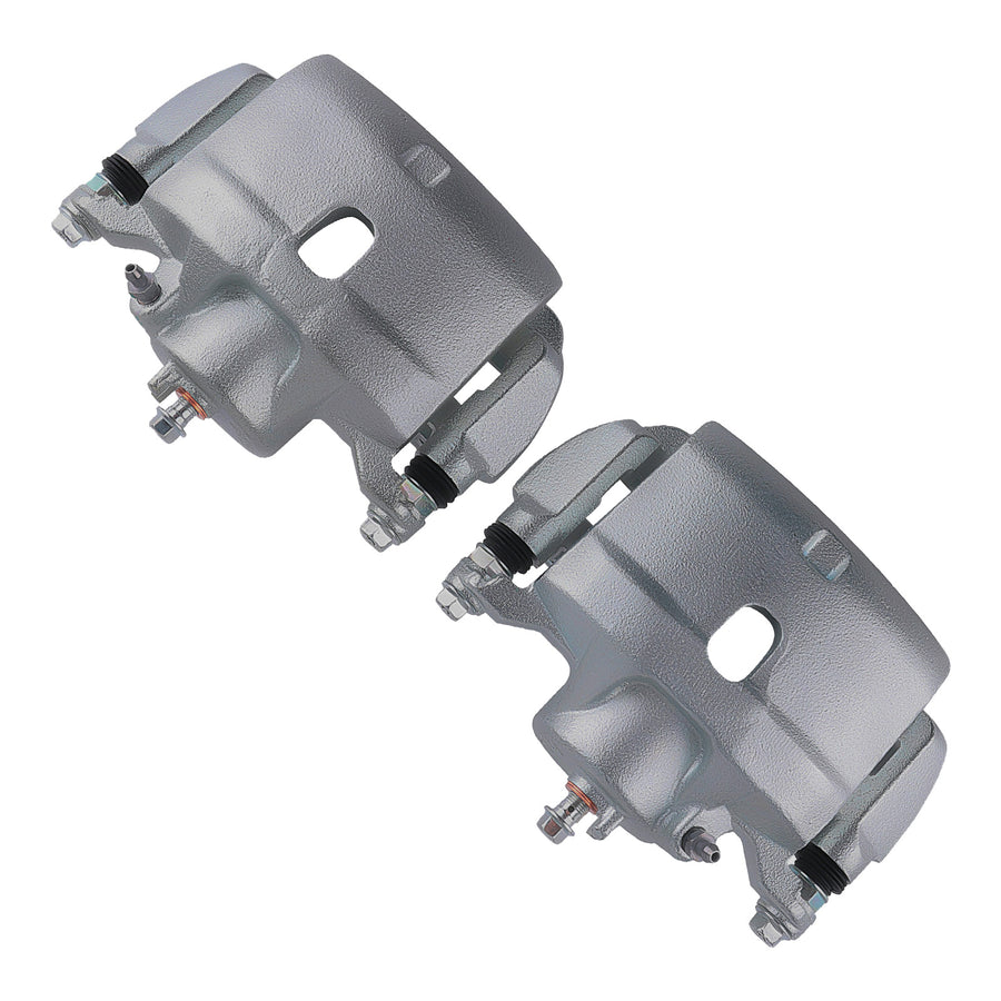 2x Pair Front Disc Brake Calipers compatible for Honda CR-V 2002-04 Element 2003-11 19B2663
