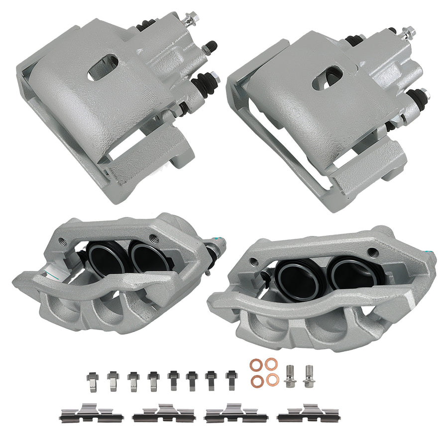 4xFront Rear Disc Brake Calipers compatible for Dodge Ram 1500 2011-2018 18-B5055 18-B4837