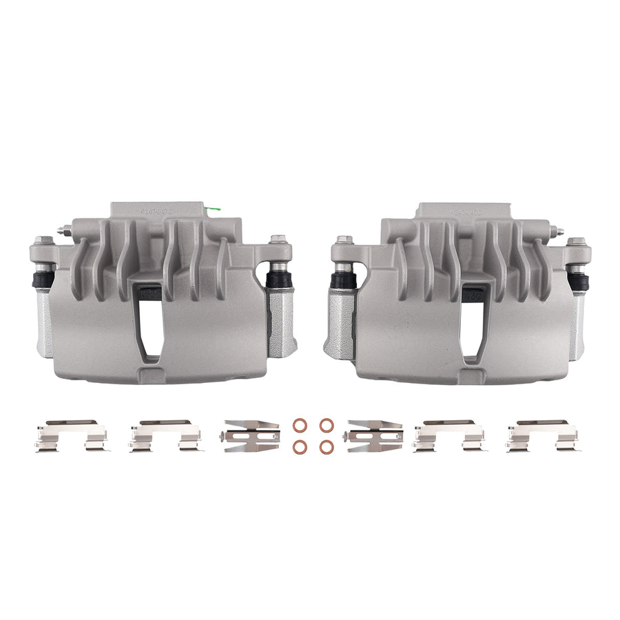 Brake Caliper Front Pair compatible for Ford Mustang 3.8L 4.6L 1999-2002 18-B4723 18-B4722