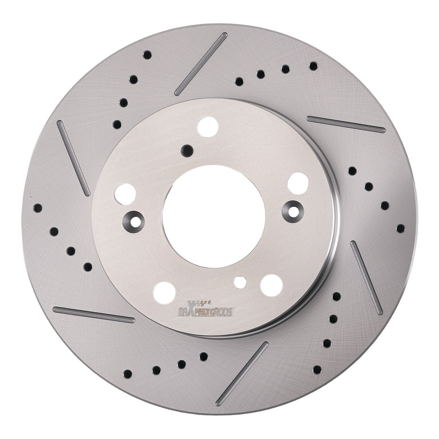 Front Brake Rotors and Pads Set compatible for Honda Civic 2012-2015 DX EX LX EX-L