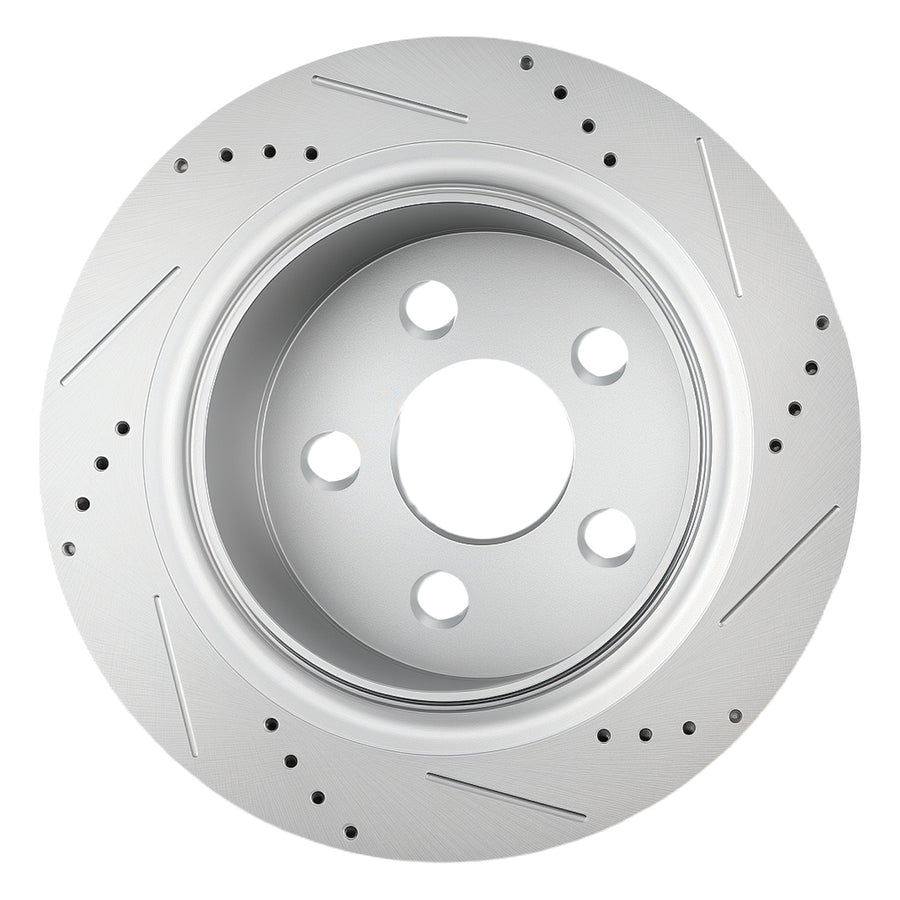 Rear Brake Rotors+Calipers w/Pads compatible for Dodge Ram 1500 2005-2010/Compatible for Ram 1500 2011-18