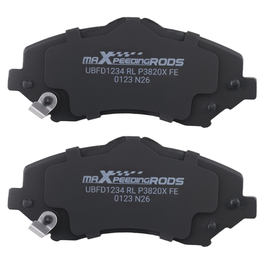 Front Brake Rotors and Pads Set compatible for Jeep Wrangler 2007-2018/Wrangler JK 2018