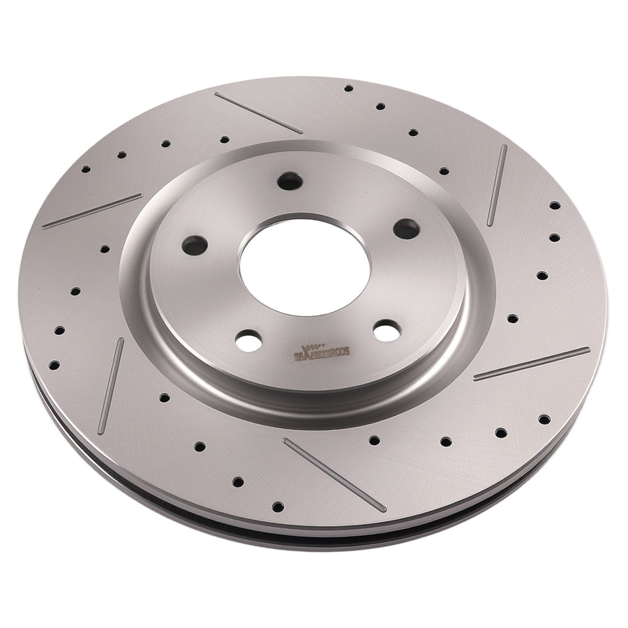 Front Brake Rotors Set compatible for Dodge Grand Caravan 2012-2020 Journey 2012-2020 53068
