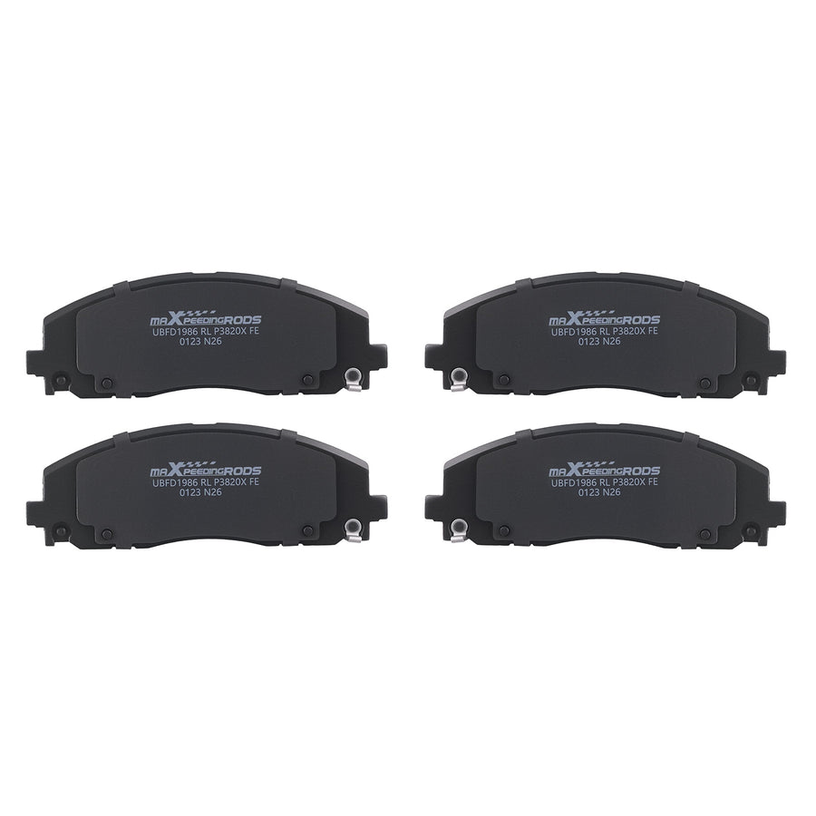 Front Brake Rotors and Pads Set compatible for Chrysler Pacifica 2017-2021/Voyager 2020-21