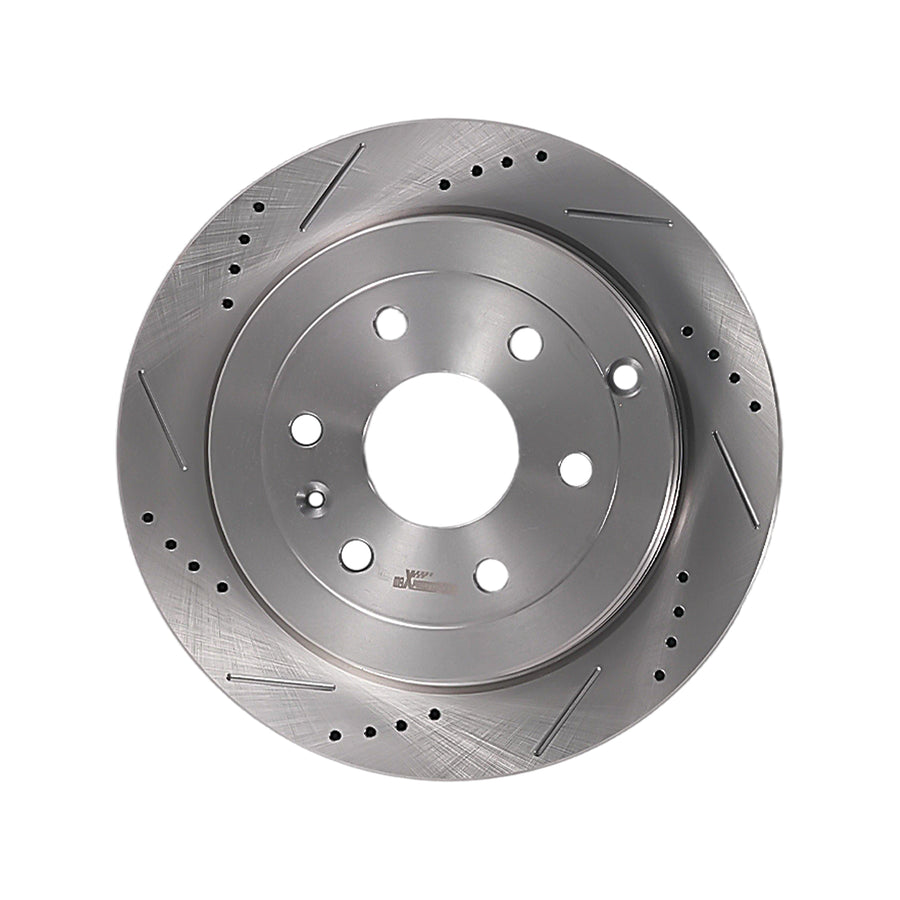 Rear Brake Rotors and Pads Set compatible for Buick Enclave 2008-2017 compatible for GMC Acadia 2007-2016
