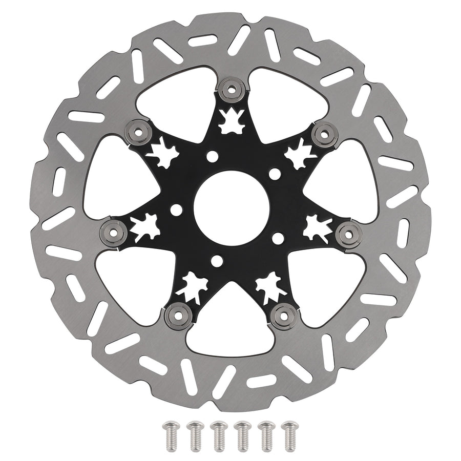 1PC 11.8 Front Brake Rotor Disc compatible for Harley-Davidson Touring 2008-2019 299mm