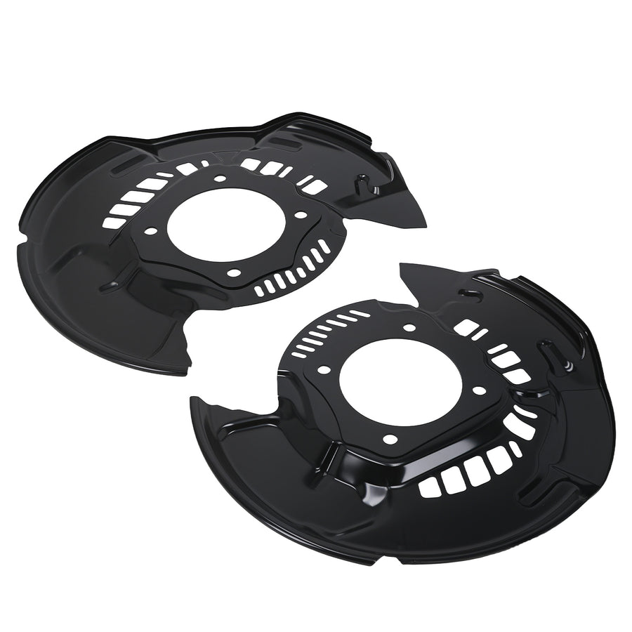 Pair Brake Dust Shield Front compatible for Toyota Tundra 2007-2021/Compatible for Sequoia 2008-2022