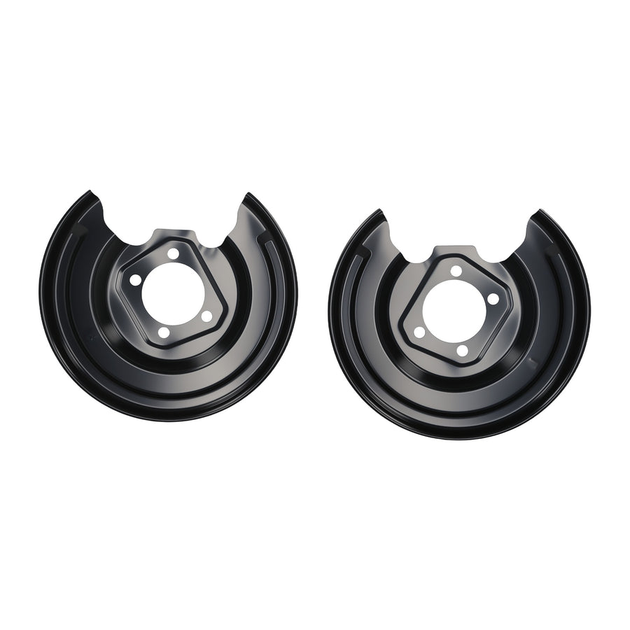 Pair Rear LHRH Brake Dust Shields compatible for Toyota Prius 2010-2015 L4 1.8L