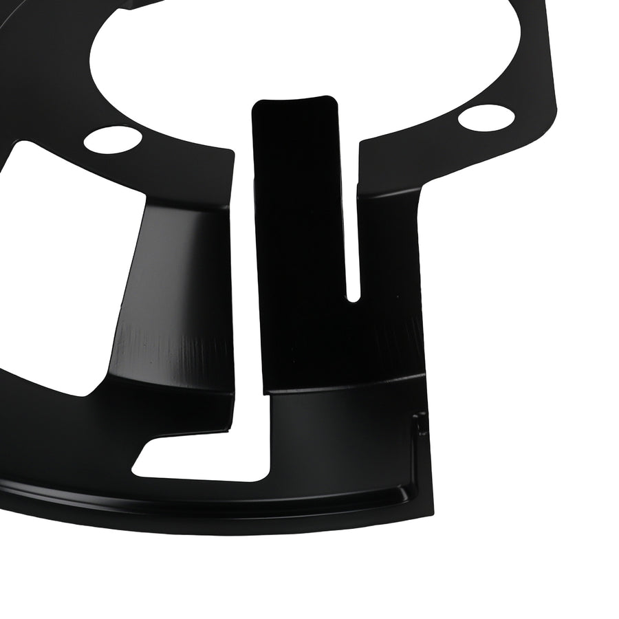 2PCS Brake Dust Shield Front compatible for Dodge Ram 1500/2500/3500 2000-2002 Black