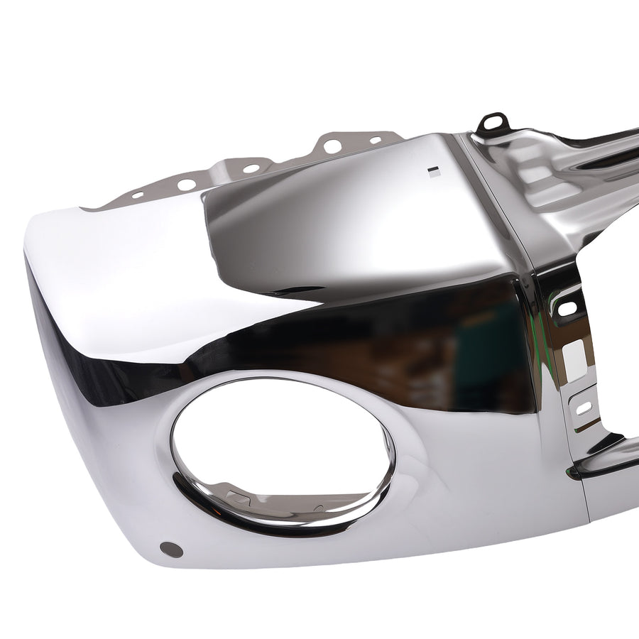 Chrome Bumper Face Bar Front compatible for Toyota Tundra 2007-2013 521110C030 Steel